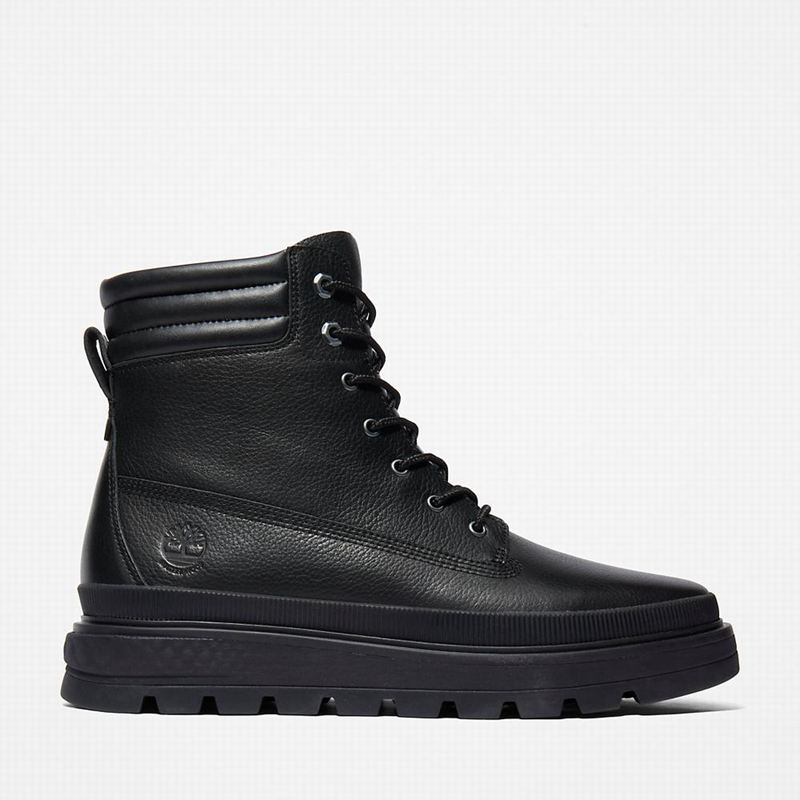 Black Timberland Ray City 6 Inch Boots | 49986381