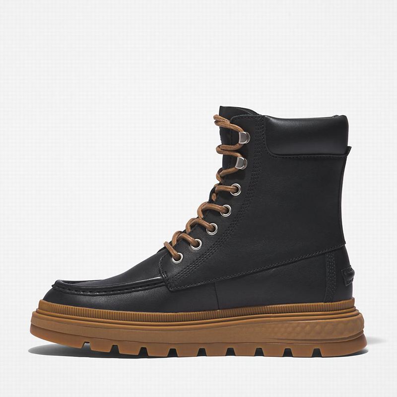 Black Timberland Ray City Moc-Toe Chukka Boots | 53849118