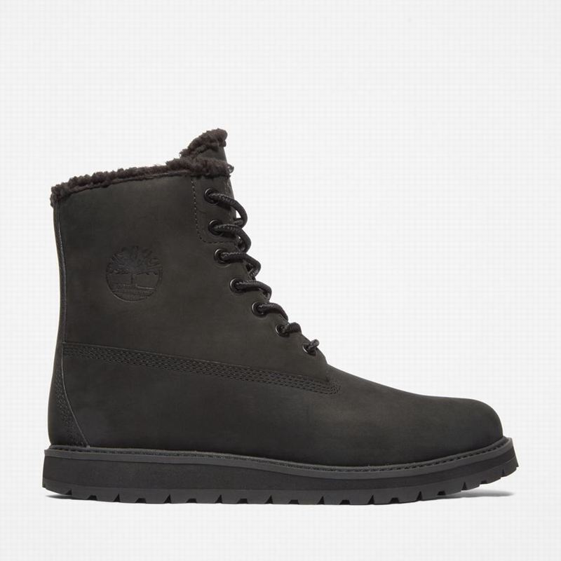 Black Timberland Richmond Ridge 6-Inch Waterproof Waterproof Boots | 77453503