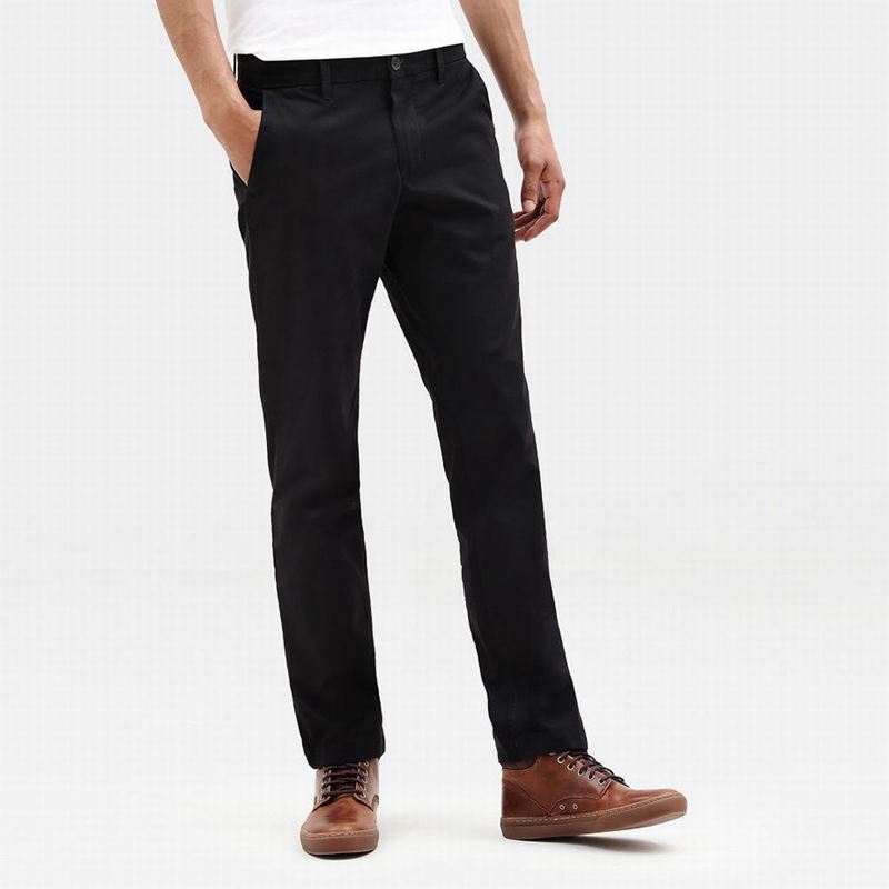 Black Timberland Sargent Lake Slim-Fit Chino Pants | 69728986