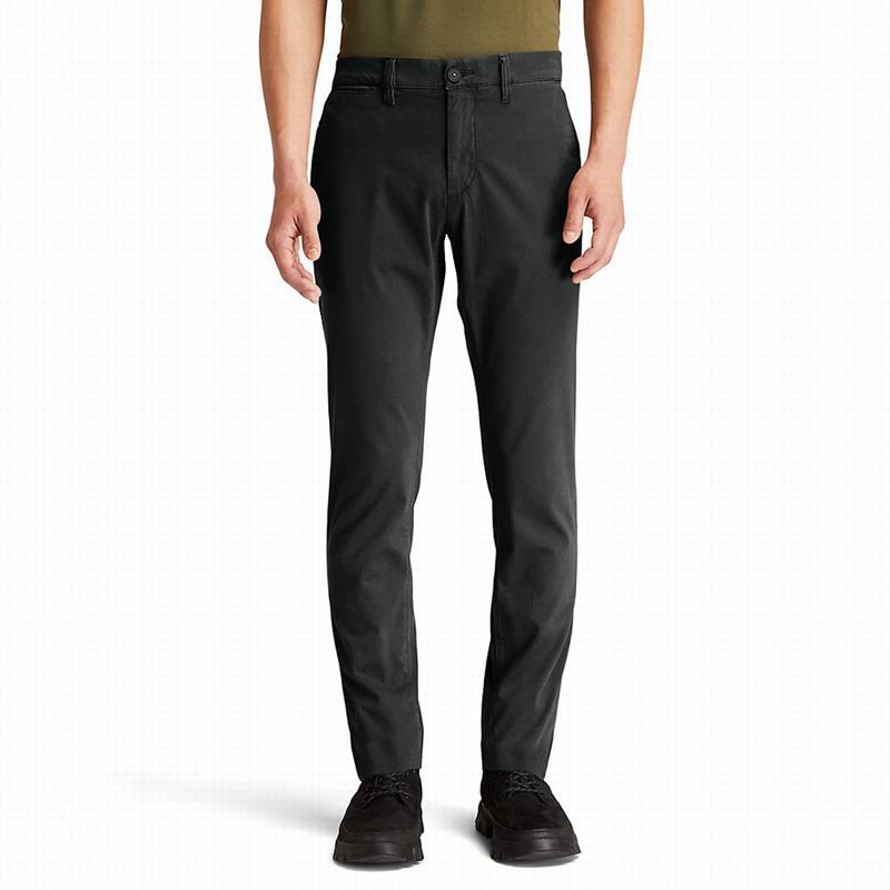 Black Timberland Sargent Lake Ultrastretch Chino Pants | 95771255