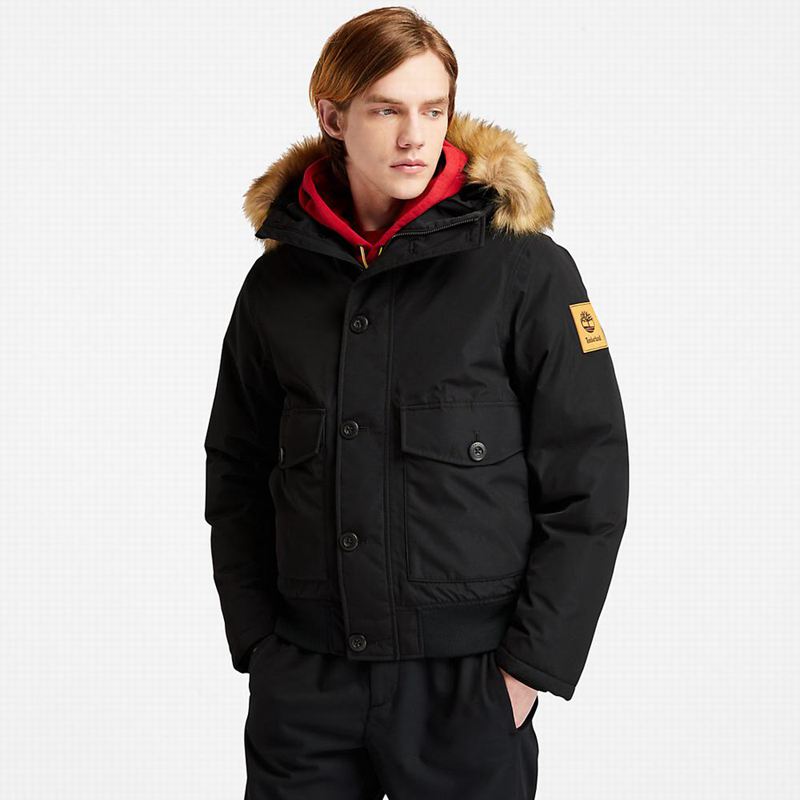 Black Timberland Scar Ridge DryVent Snorkel Jackets | 75576427