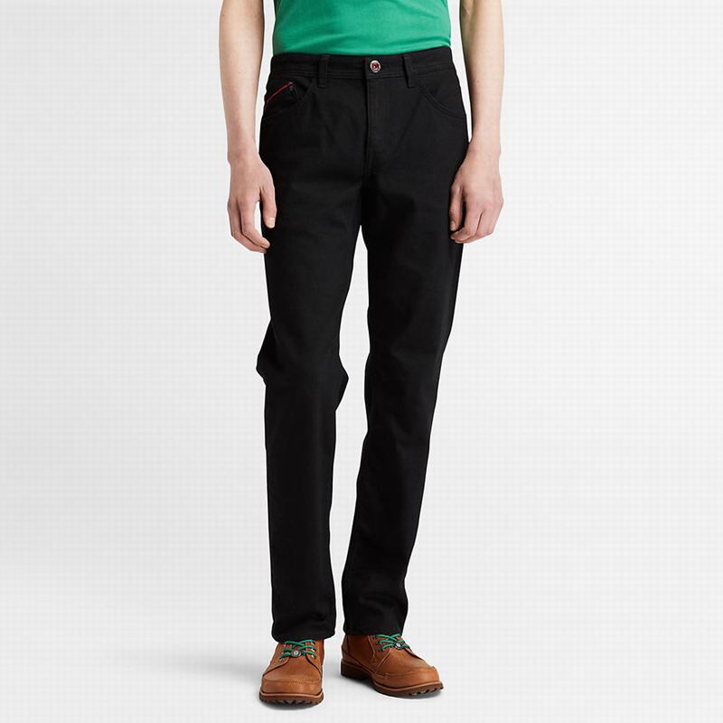 Black Timberland Selvedge Jeans | 71270437