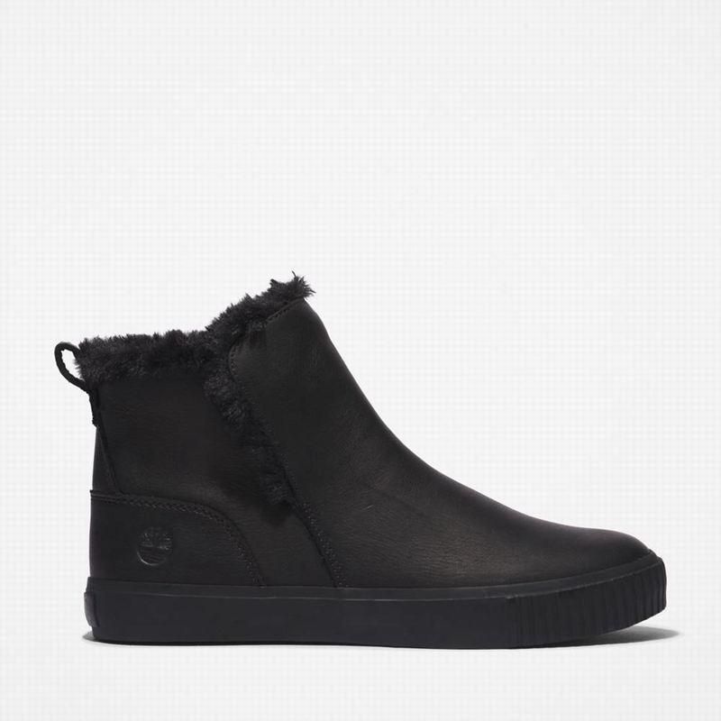 Black Timberland Skyla Bay Pull-On Winter Boots | 42710177