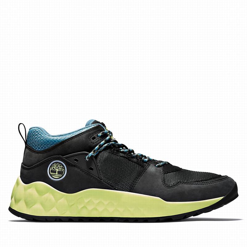 Black Timberland Solar Wave GreenStride Sneakers | 74291157