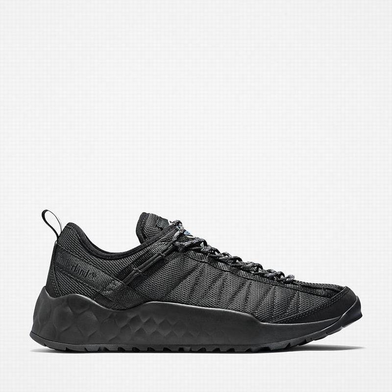 Black Timberland Solar Wave Mesh Sneakers | 89418141