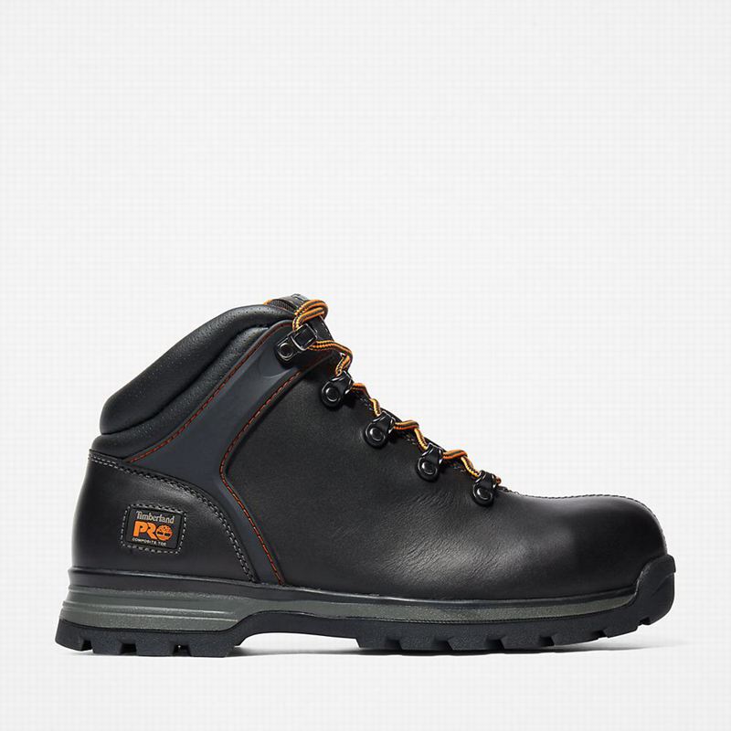Black Timberland Splitrock XT Comp-Toe Work Boots | 55745146
