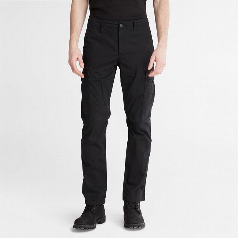 Black Timberland Squam Lake Cargo Pants | 75305693
