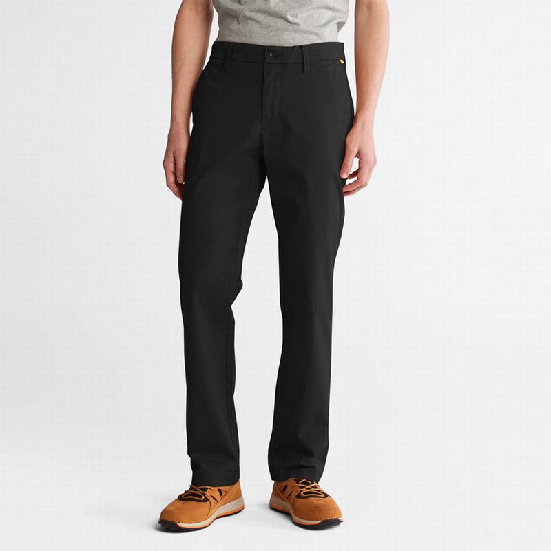 Black Timberland Squam Lake Twill Chino Pants | 90883070