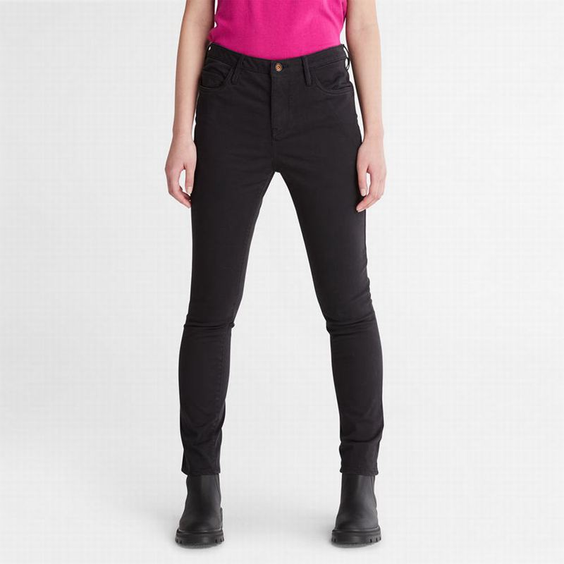 Black Timberland Stretch Chino Pants | 29847733