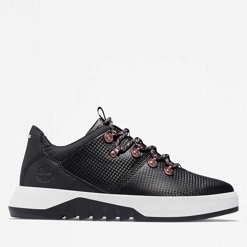 Black Timberland Supaway Fabric Sneakers | 11490540