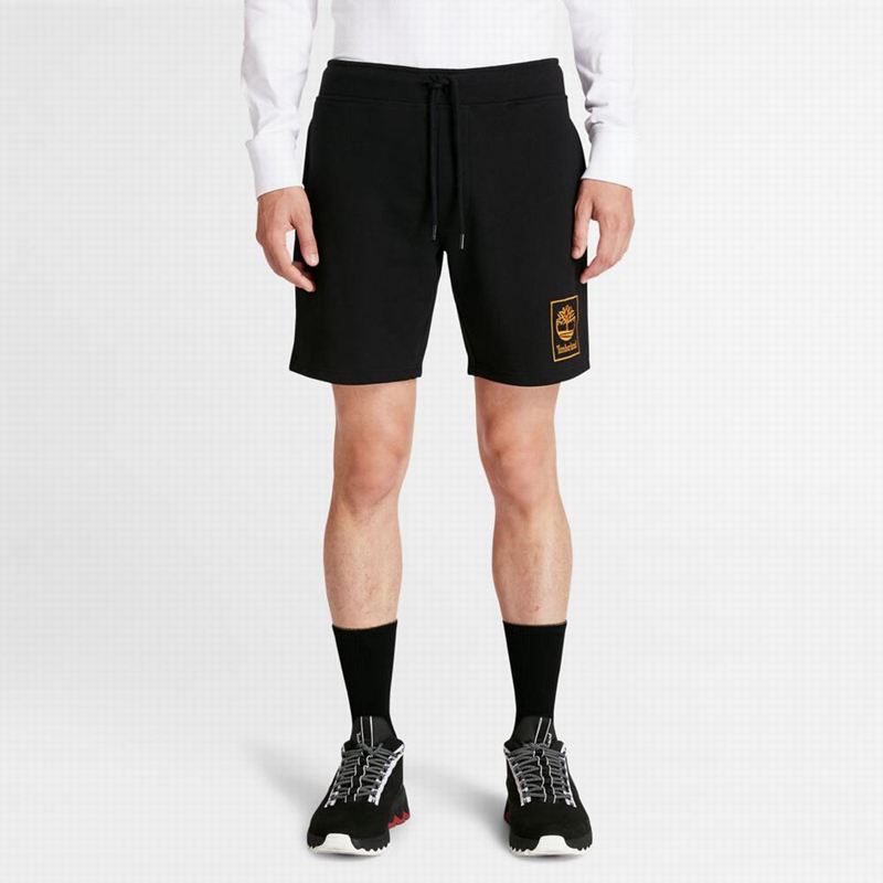 Black Timberland Swea Shorts | 86809176