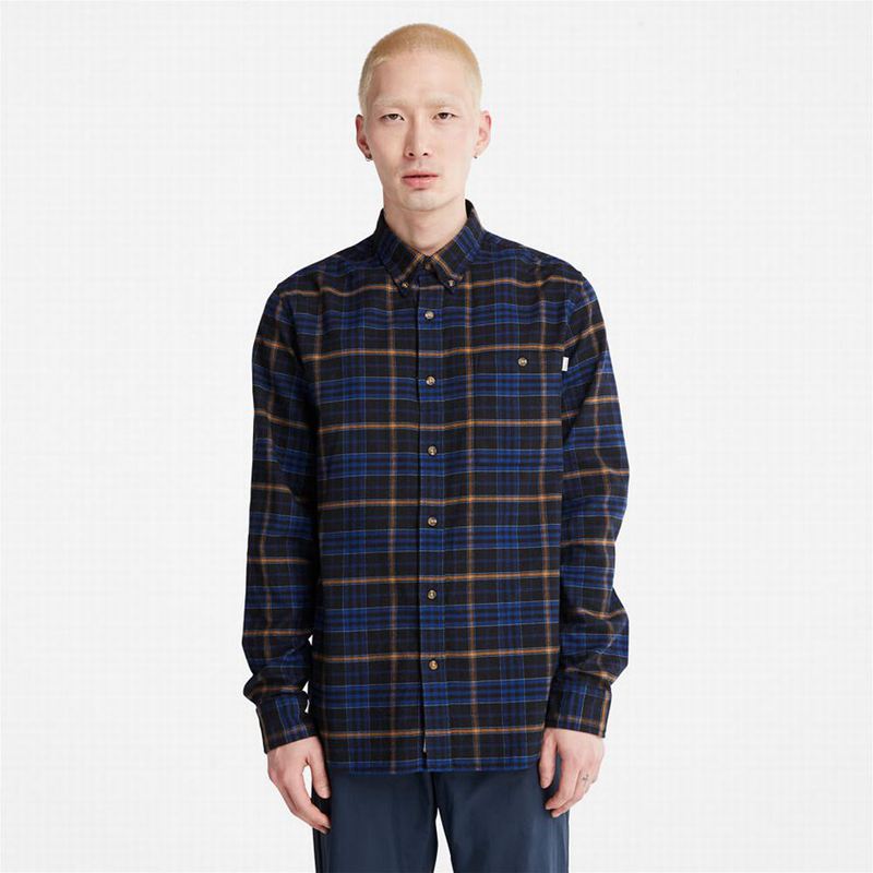 Black Timberland Tartan with Solucell Air Technology Shirts | 46234785