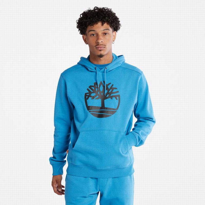 Black Timberland Tree-Logo Hoodie | 41005415