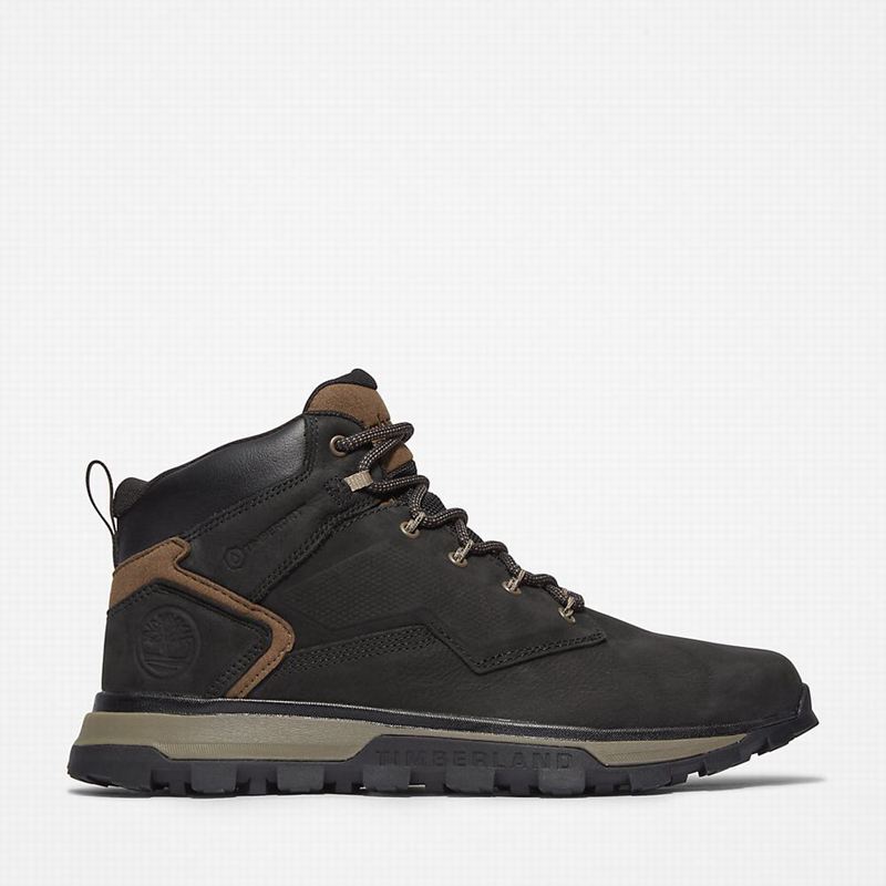 Black Timberland Treeline Hiking Boots | 8445272