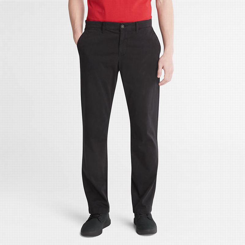 Black Timberland Ultrastretch with Anti-Odour Treatment Chino Pants | 97973361