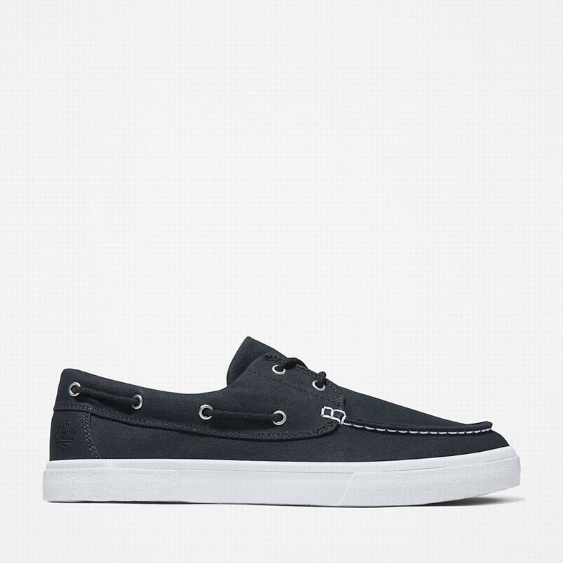 Black Timberland Union Wharf 2.0 EK+ Boat Shoes | 12985373