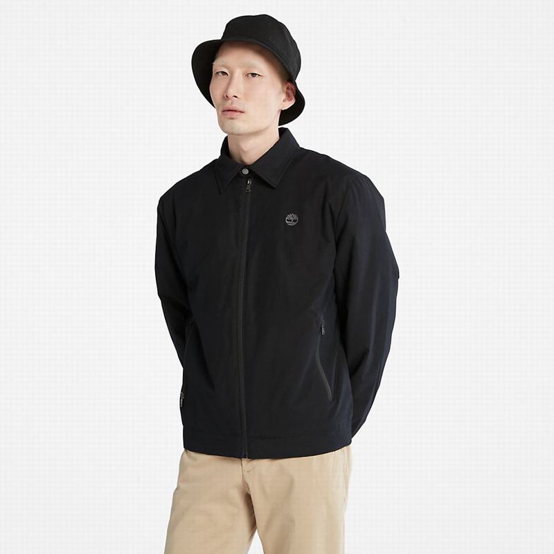 Black Timberland Warm Quilted Jackets | 86233141