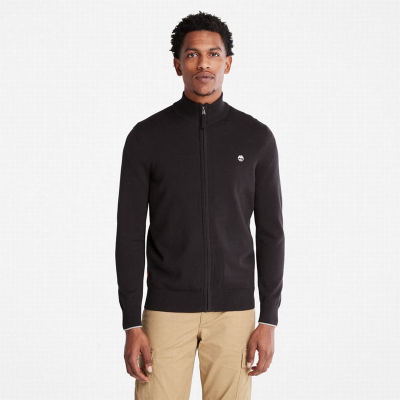 Black Timberland Williams River Sweaters | 44510073