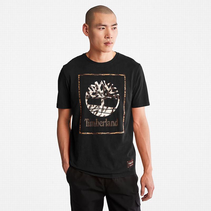 Black Timberland Year of the Tiger T-Shirts | 25569410
