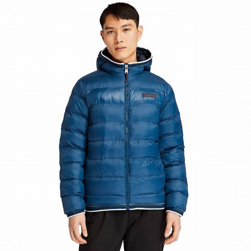 Blue Timberland Axis Peak Packable Jackets | 25465847