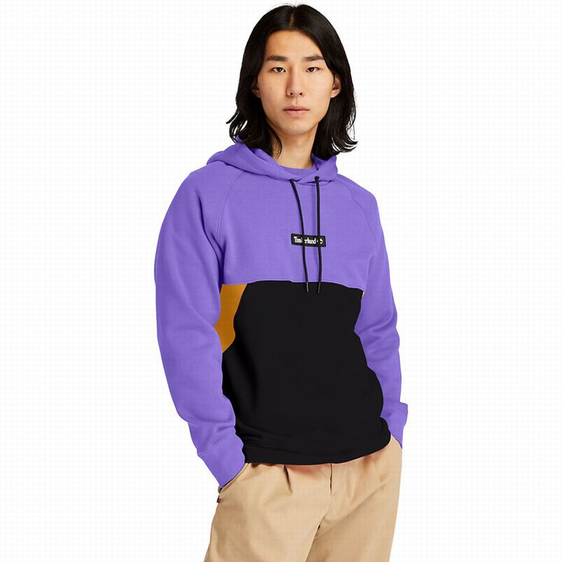 Blue Timberland Cut-and-sew Hoodie | 42293499
