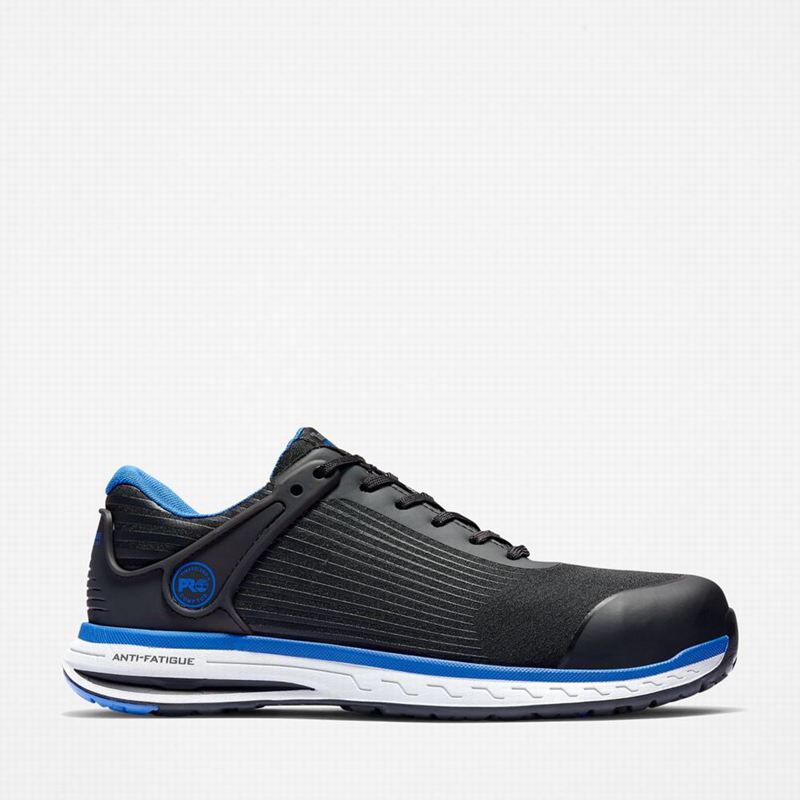 Blue Timberland Drivetrain Composite Toe Work Shoes | 20556496