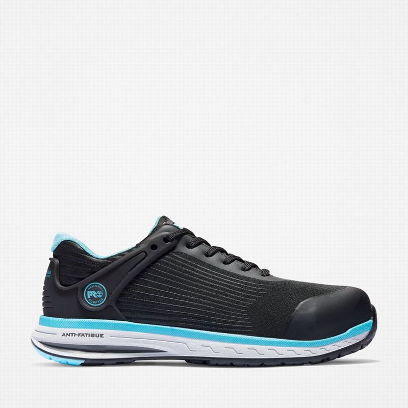 Blue Timberland Drivetrain Composite Toe Work Shoes | 91178504