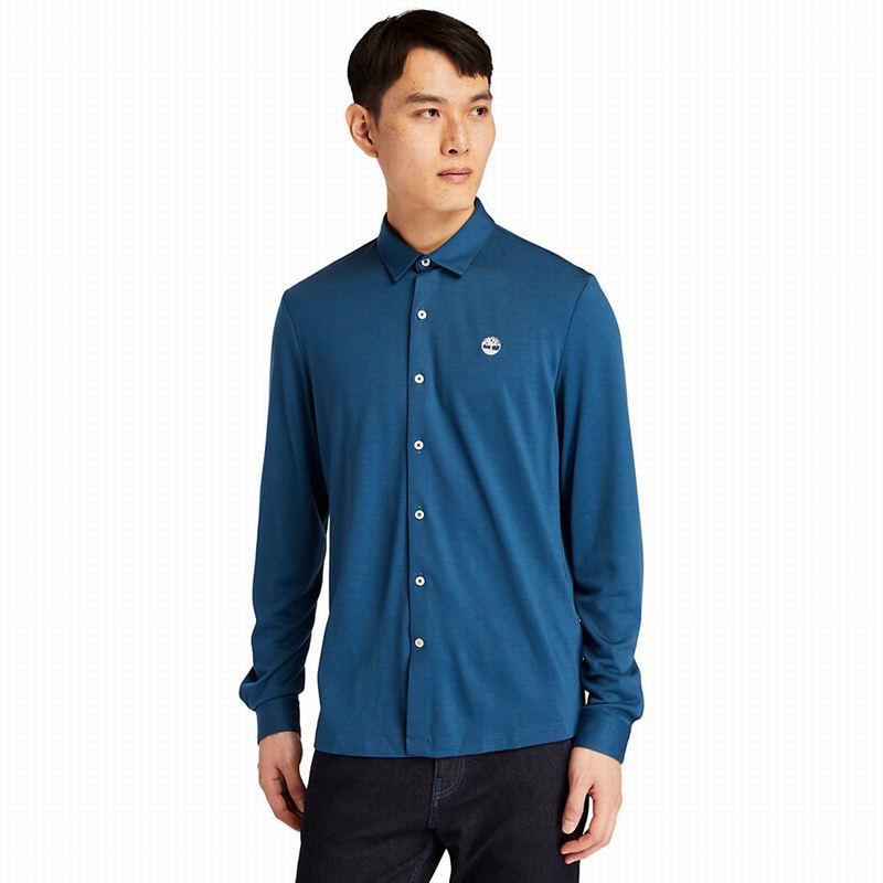 Blue Timberland Eco-ready Shirts | 32434934