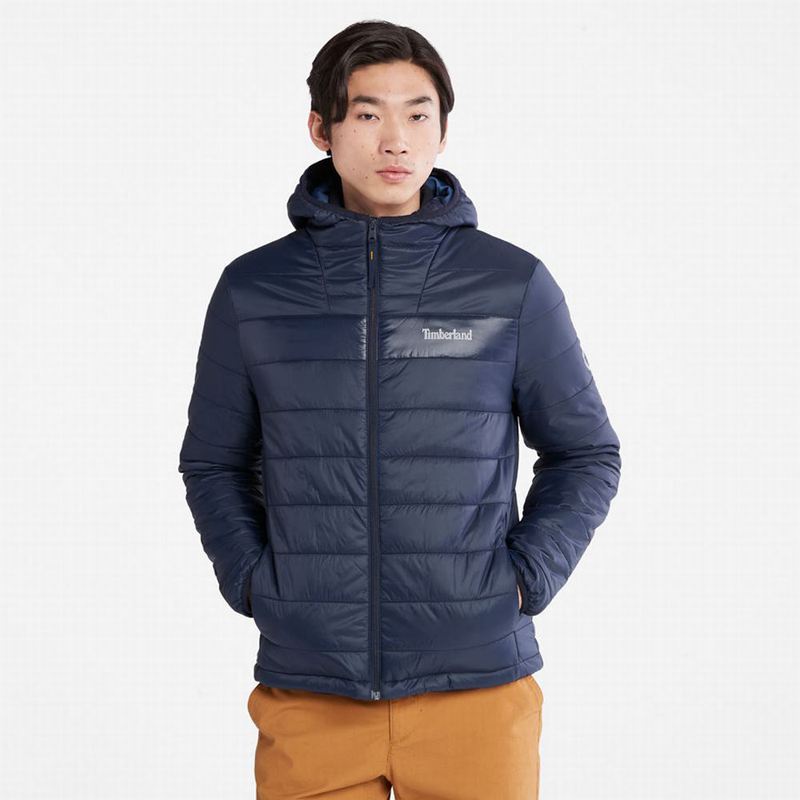 Blue Timberland Field Trip Hybrid Winter Jackets | 91393183
