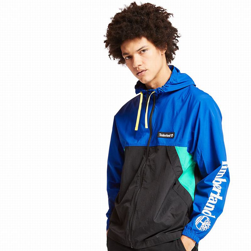 Blue Timberland Full-Zip Windbreaker | 7814470