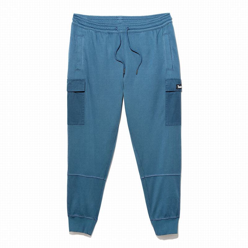 Blue Timberland Garment-Dyed Cargo Swea Joggers | 26546855