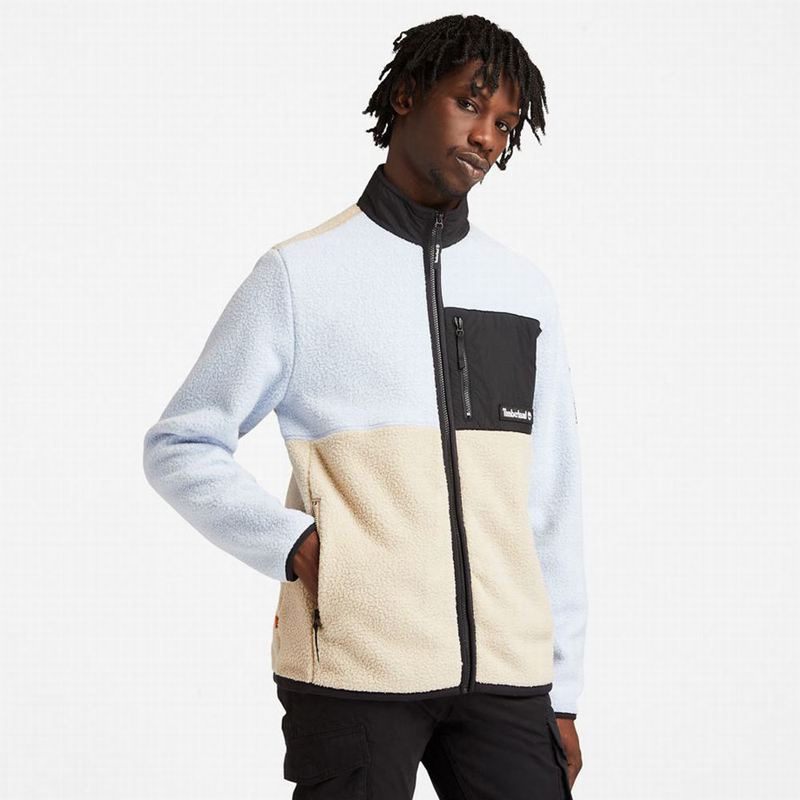 Blue Timberland Outdoor Archive Fleece Jackets | 47089053
