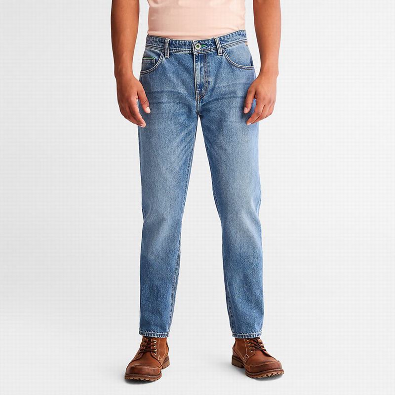 Blue Timberland Outdoor Heritage EK+ Denim Jeans | 44638009