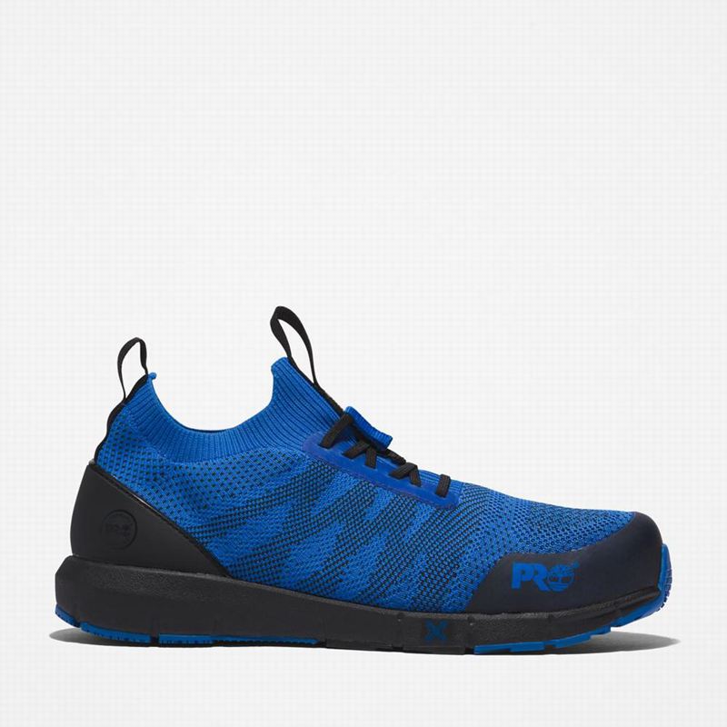 Blue Timberland Radius Composite Toe Work Shoes | 19306563
