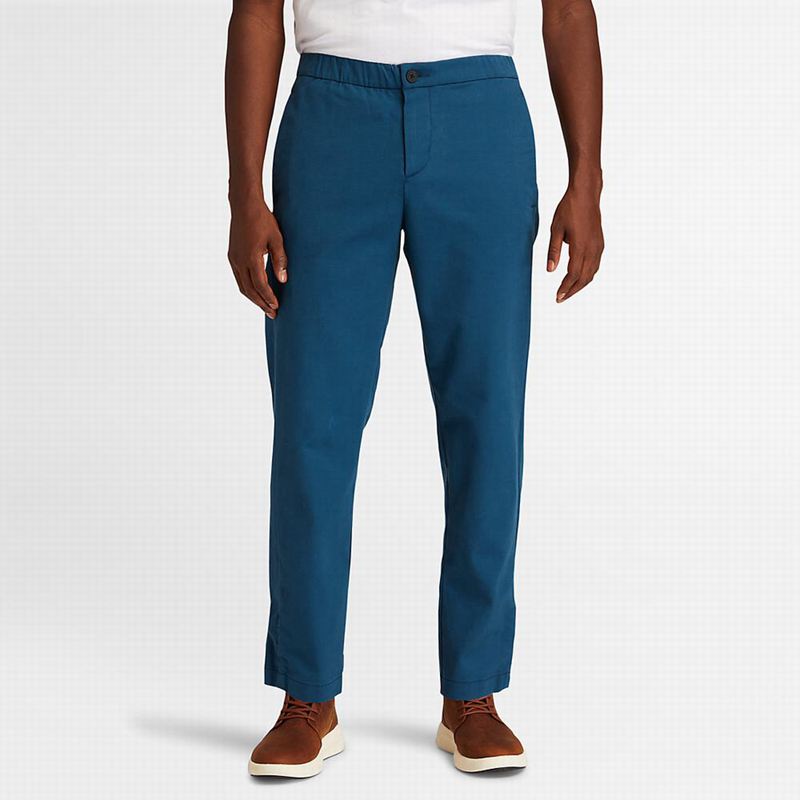 Blue Timberland Re-Comfort EK+ Tapered Pants | 47967244