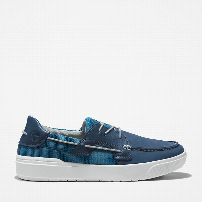 Blue Timberland Seneca Bay Boat Shoes | 4089803
