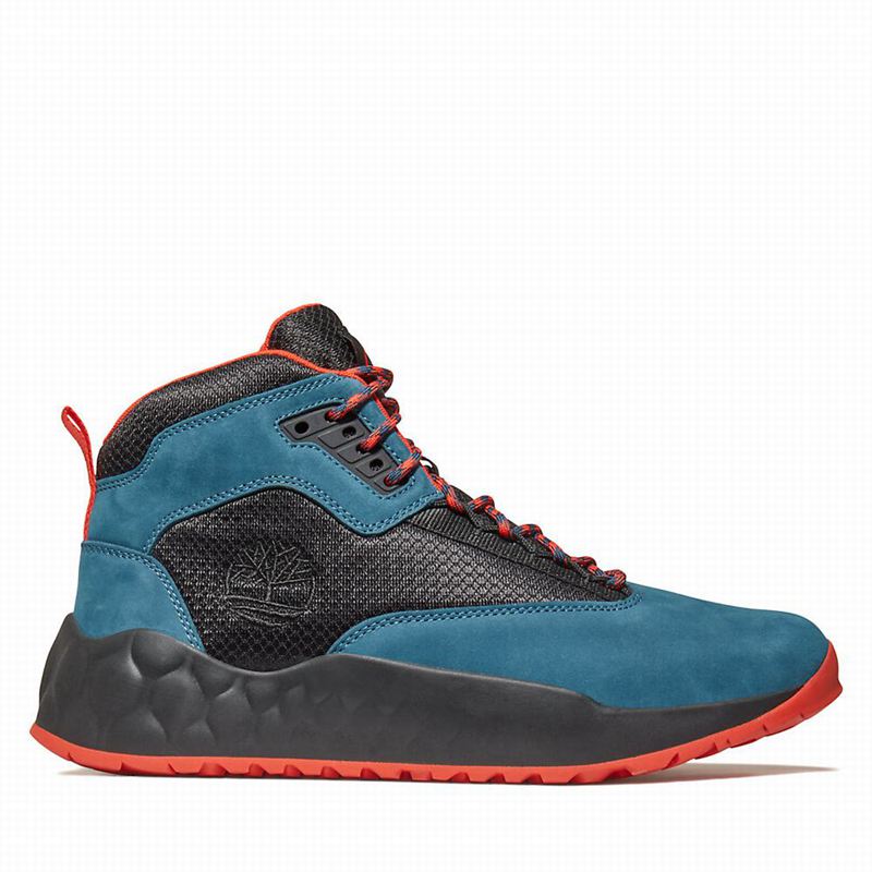 Blue Timberland Solar Wave GreenStride Chukka Boots | 21524334