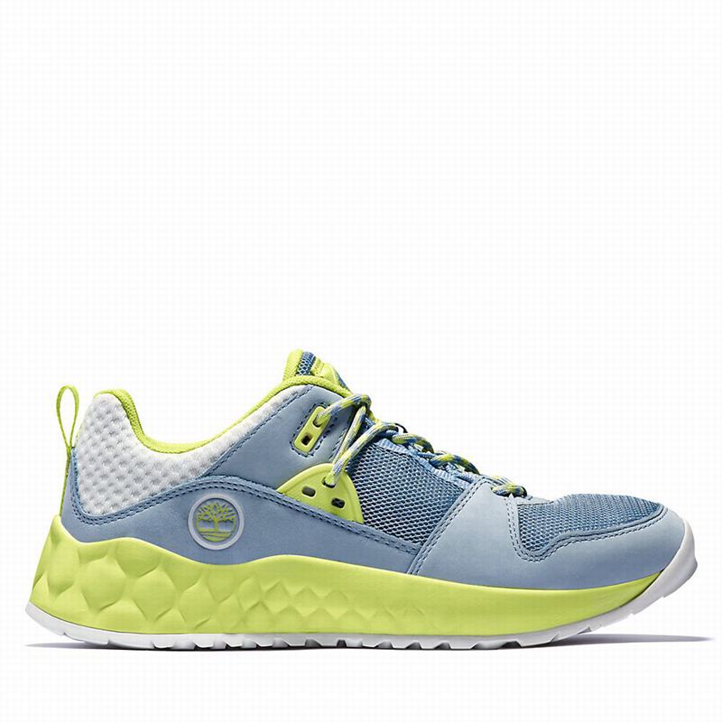 Blue Timberland Solar Wave Hiking Shoes | 19983919