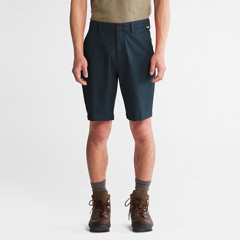 Blue Timberland Squam Lake Stretch Chino Shorts | 82046259