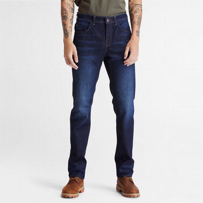 Blue Timberland Squam Lake Stretch Jeans | 11105755