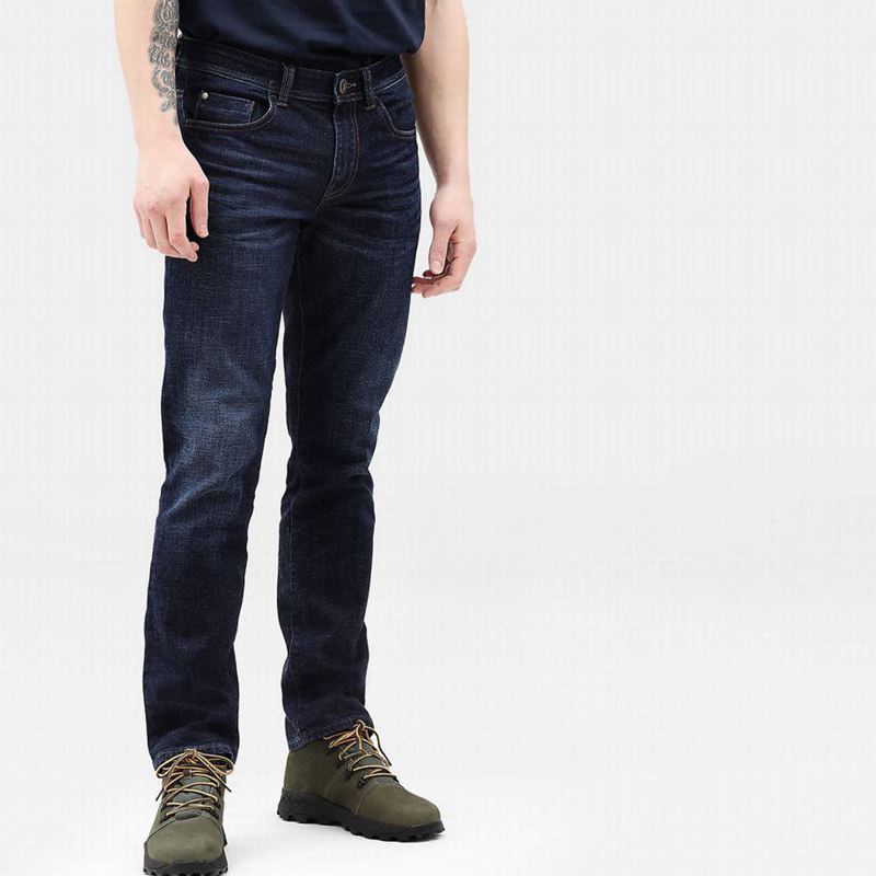 Blue Timberland Squam Lake Stretch Jeans | 26150493