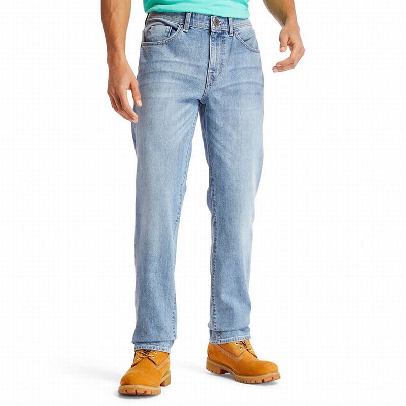 Blue Timberland Squam Lake Stretch Jeans | 63365389