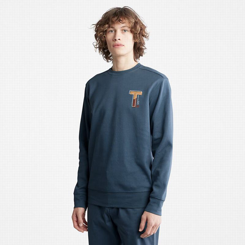 Blue Timberland Sweatshirt with Timber Fresh Technology Sweatshirts | 87756320
