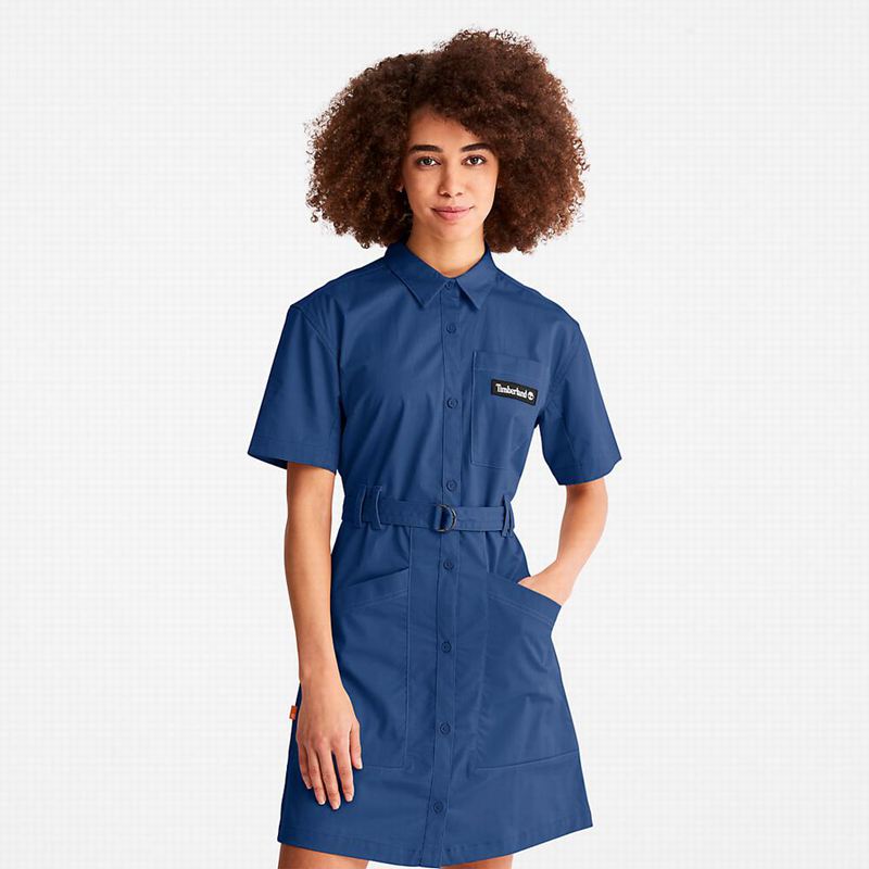 Blue Timberland Timber CHILLUtility Dress | 64933948
