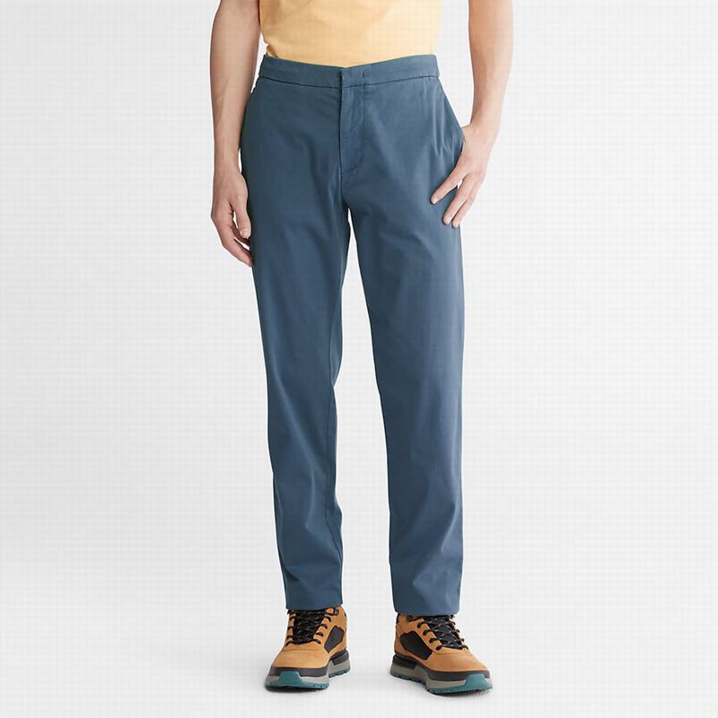 Blue Timberland Ultrastretch Tapered Pants | 50792849