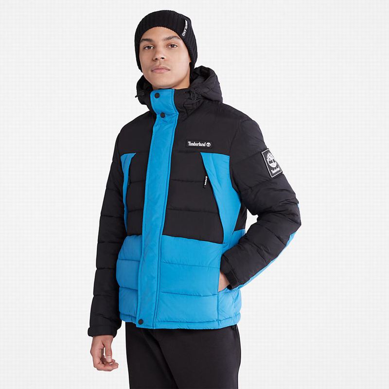 Blue Timberland Wilmington EK+ Waterproof Puffer Jackets | 12957348