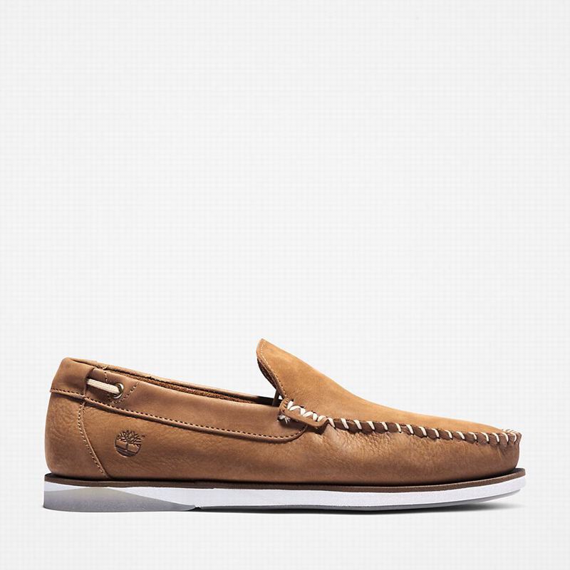 Brown Timberland Atlantis Break Venetian Boat Shoes | 43761871