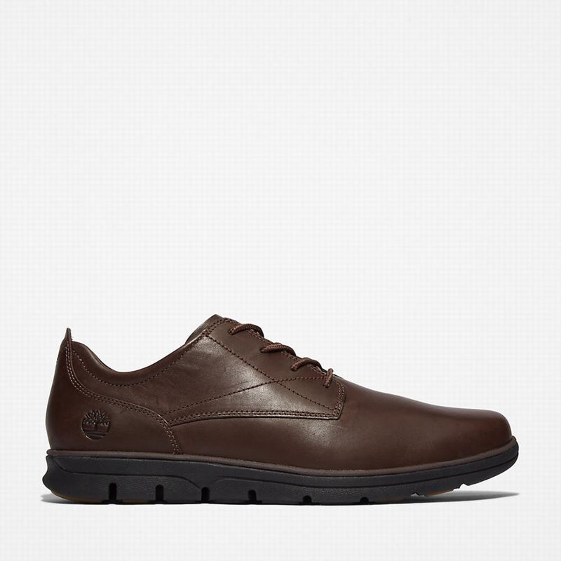 Brown Timberland Bradstreet Plain Toe Oxford Shoes | 29318057