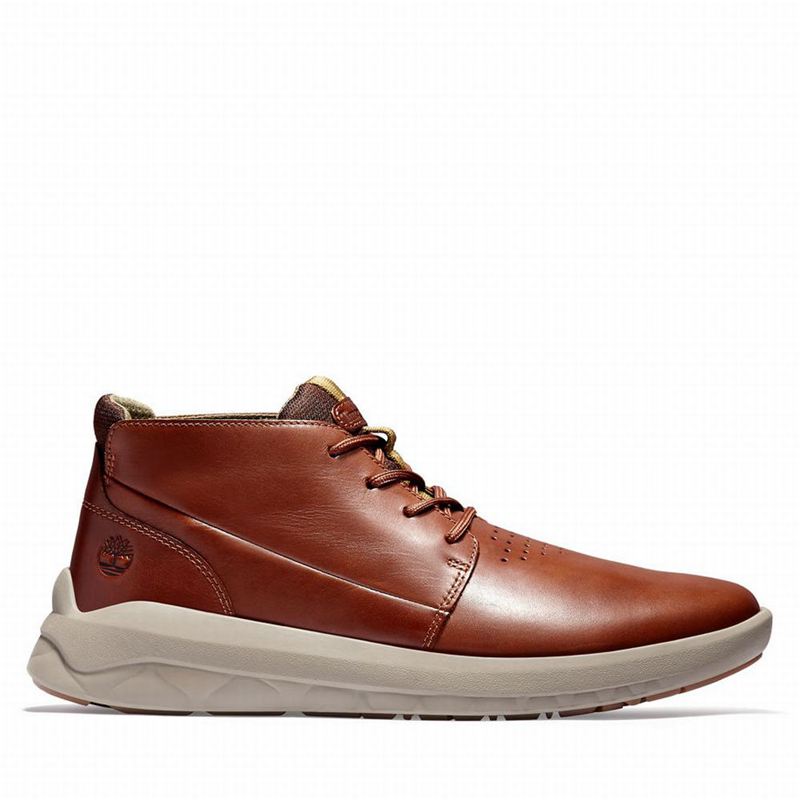 Brown Timberland Bradstreet Ultra Chukka Boots | 85695287
